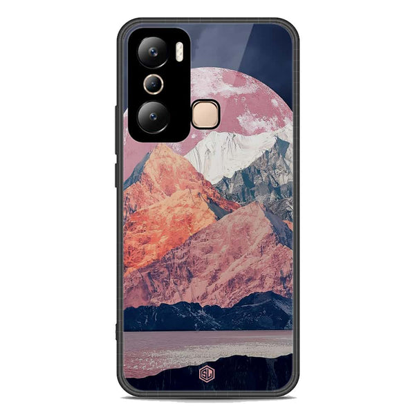 Mountains Wanderlust Series Soft Phone Case - Premium Glass Case - Design 5 - Infinix Hot 20i