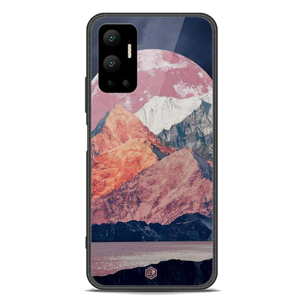 Mountains Wanderlust Series Soft Phone Case - Premium Glass Case - Design 5 - Infinix Hot 12