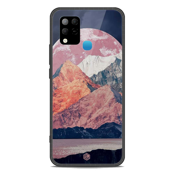 Mountains Wanderlust Series Soft Phone Case - Premium Glass Case - Design 5 - Infinix Hot 10S