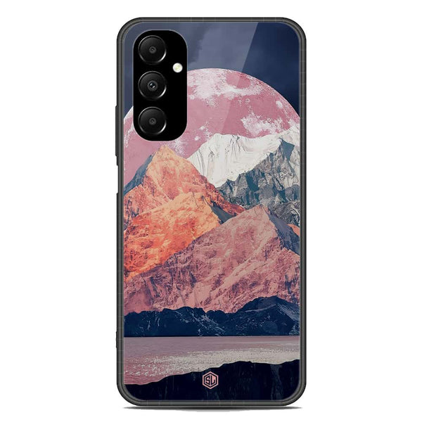 Mountains Wanderlust Series Soft Phone Case - Premium Glass Case - Design 5 - Samsung Galaxy A05s