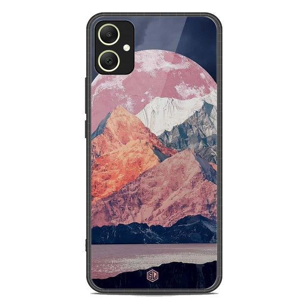 Mountains Wanderlust Series Soft Phone Case - Premium Glass Case - Design 5 - Samsung Galaxy A05