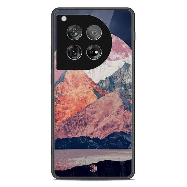 Mountains Wanderlust Series Soft Phone Case - Premium Glass Case - Design 5 - OnePlus 12