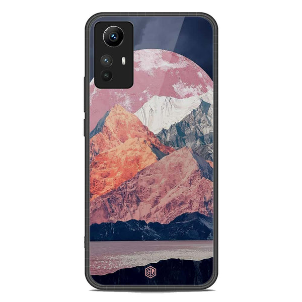 Mountains Wanderlust Series Soft Phone Case - Premium Glass Case - Design 5 - Xiaomi Redmi Note 12S