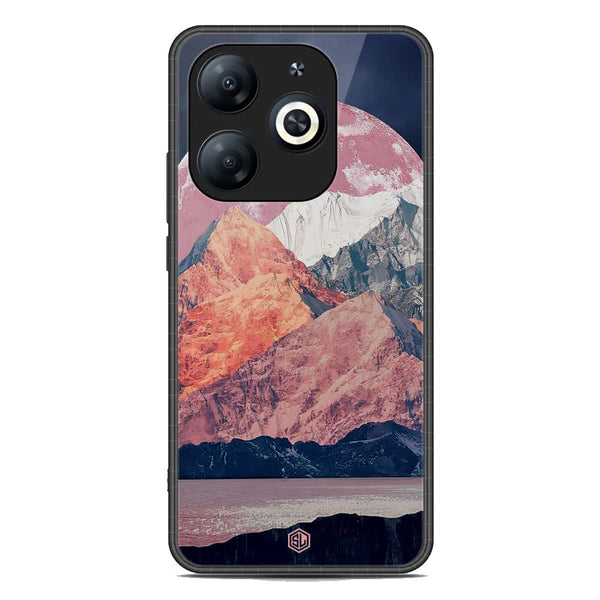 Mountains Wanderlust Series Soft Phone Case - Premium Glass Case - Design 5 - Tecno Spark Go 2024