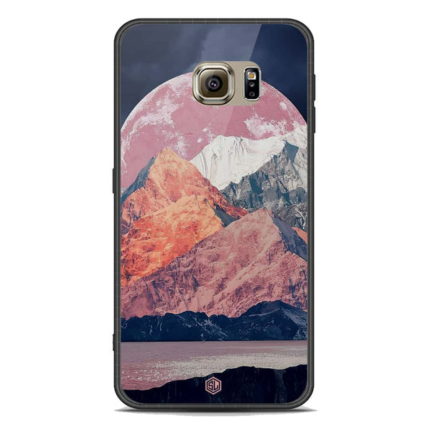 Mountains Wanderlust Series Soft Phone Case - Acrylic Case - Design 5 - - Samsung Galaxy S6