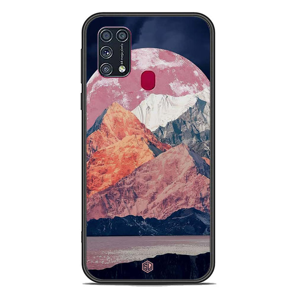 Mountains Wanderlust Series Soft Phone Case - Premium Glass Case - Design 5 - Samsung Galaxy M31
