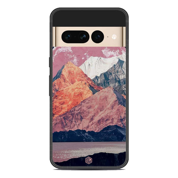 Mountains Wanderlust Series Soft Phone Case - Metal Case - Design 5 - Google Pixel 7 Pro