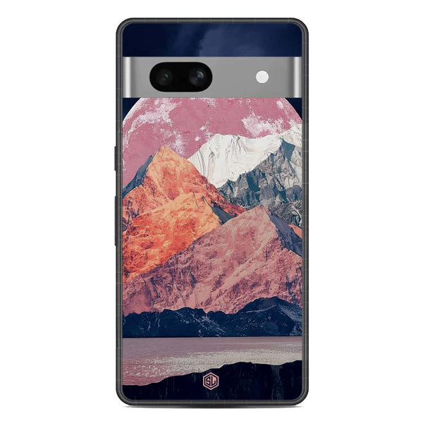 Mountains Wanderlust Series Soft Phone Case - Metal Case - Design 5 - Google Pixel 7a
