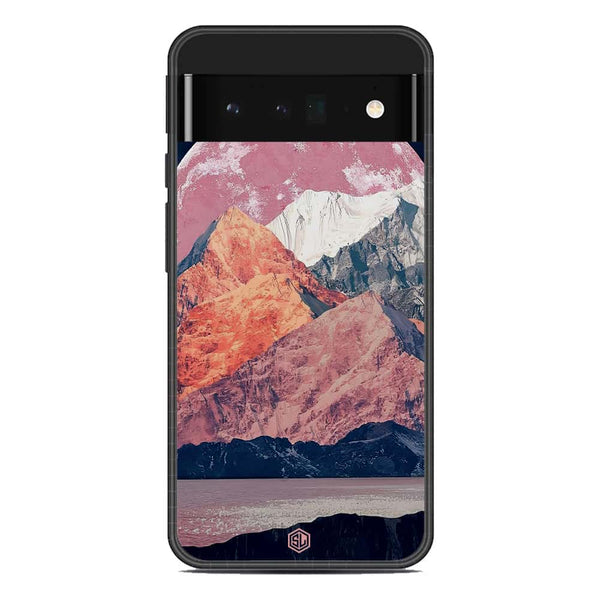 Mountains Wanderlust Series Soft Phone Case - Metal Case - Design 5 - Google Pixel 6 Pro