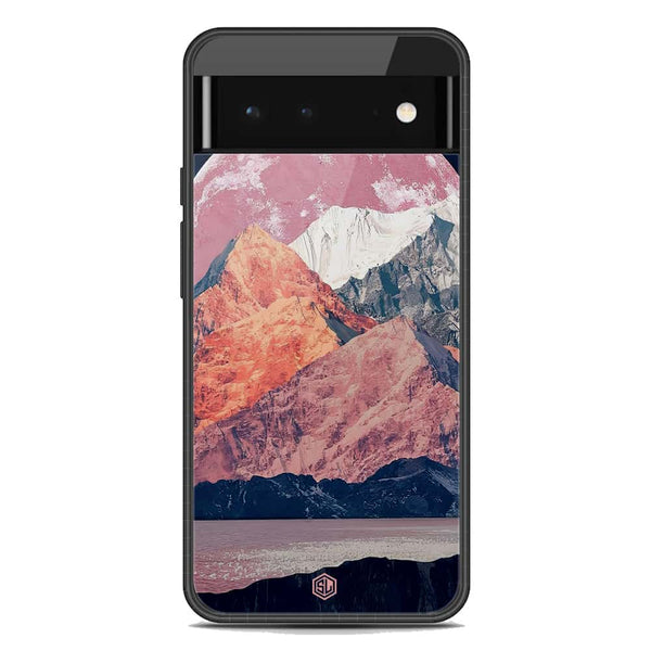 Mountains Wanderlust Series Soft Phone Case - Metal Case - Design 5 - Google Pixel 6