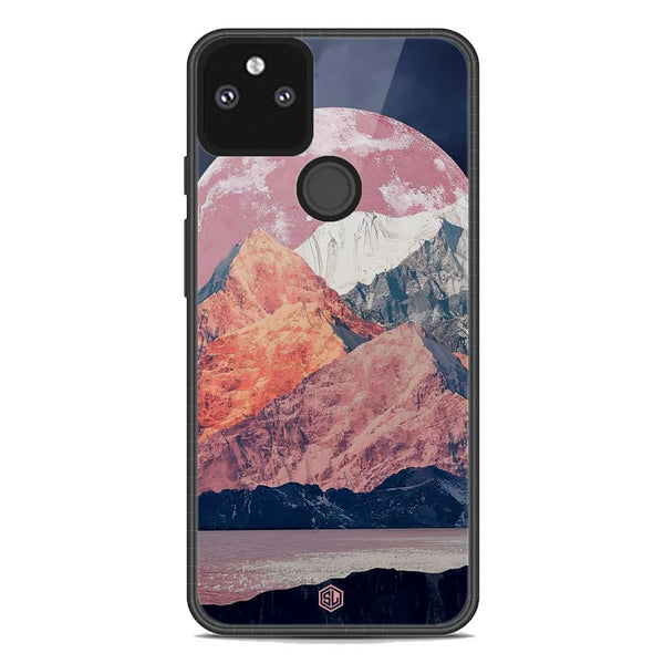 Mountains Wanderlust Series Soft Phone Case - Metal Case - Design 5 - Google Pixel 5a 5G