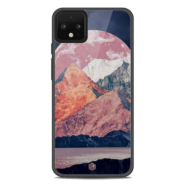 Mountains Wanderlust Series Soft Phone Case - Metal Case - Design 5 - Google Pixel 4 XL