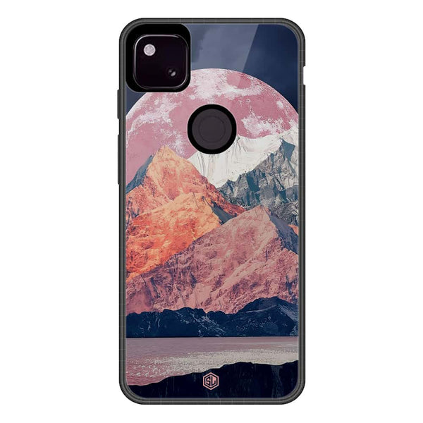 Mountains Wanderlust Series Soft Phone Case - Metal Case - Design 5 - Google Pixel 4a