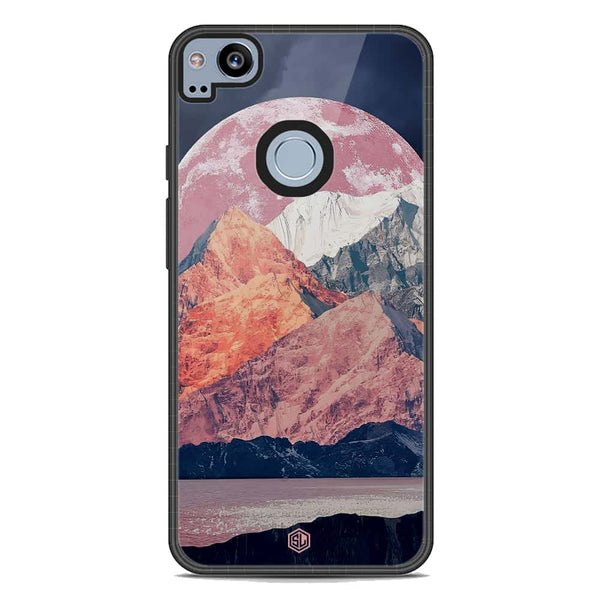 Mountains Wanderlust Series Soft Phone Case - Metal Case - Design 5 - Google Pixel 2