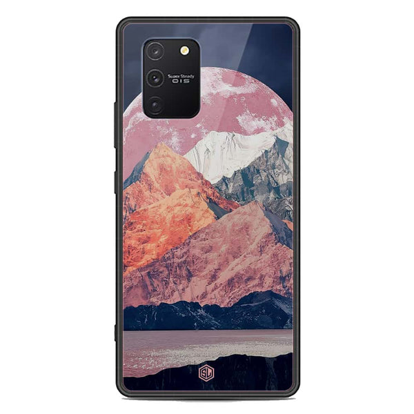 Mountains Wanderlust Series Soft Phone Case - Premium Glass Case - Design 5 - Samsung Galaxy A91