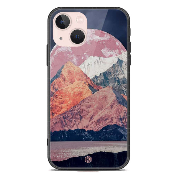 Mountains Wanderlust Series Soft Phone Case - Premium Glass Case - Design 5 - iPhone 14