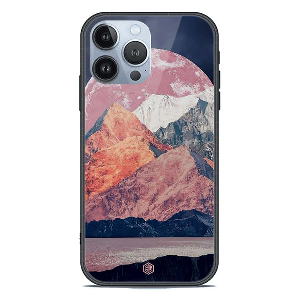 Mountains Wanderlust Series Soft Phone Case - Premium Glass Case - Design 5 - iPhone 13 Pro Max