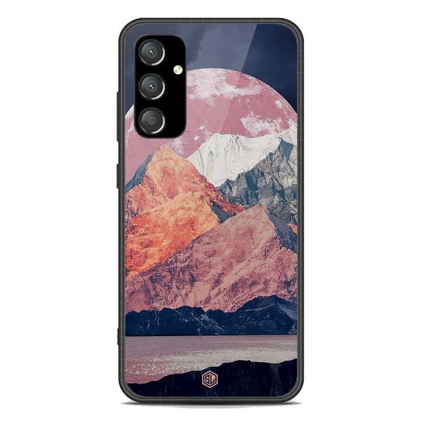Mountains Wanderlust Series Soft Phone Case - Premium Glass Case - Design 5 - Samsung Galaxy A24 4G