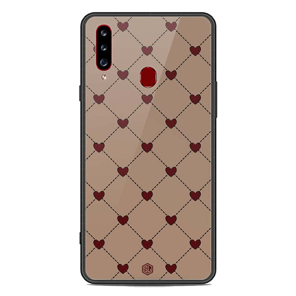 Trending Designs Series Soft Phone Case - Premium Glass Case - Samsung Galaxy A20s