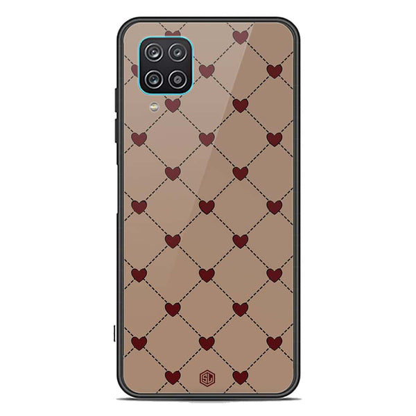 Trending Designs Series Soft Phone Case - Premium Glass Case - Samsung Galaxy A12