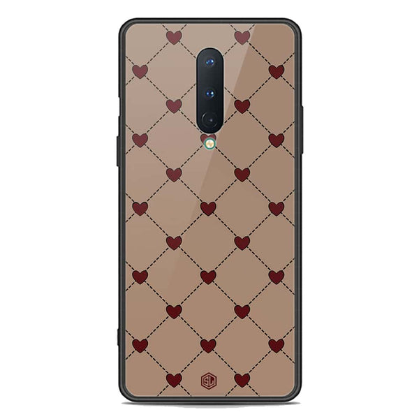 Trending Designs Series Soft Phone Case - Premium Glass Case - OnePlus 8 4G