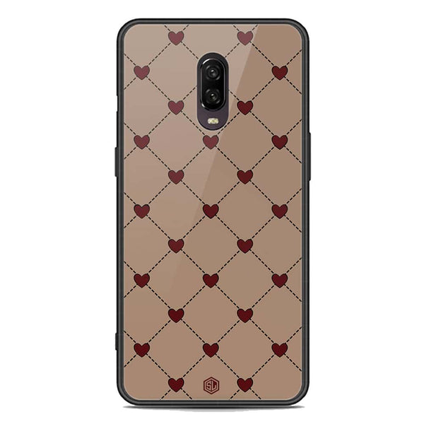Trending Designs Series Soft Phone Case - Premium Glass Case - OnePlus 6T