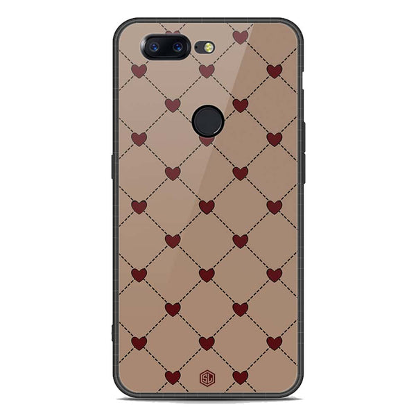 Trending Designs Series Soft Phone Case - Premium Glass Case - OnePlus 5T