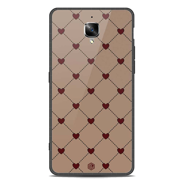 Trending Designs Series Soft Phone Case - Premium Glass Case - OnePlus 3T