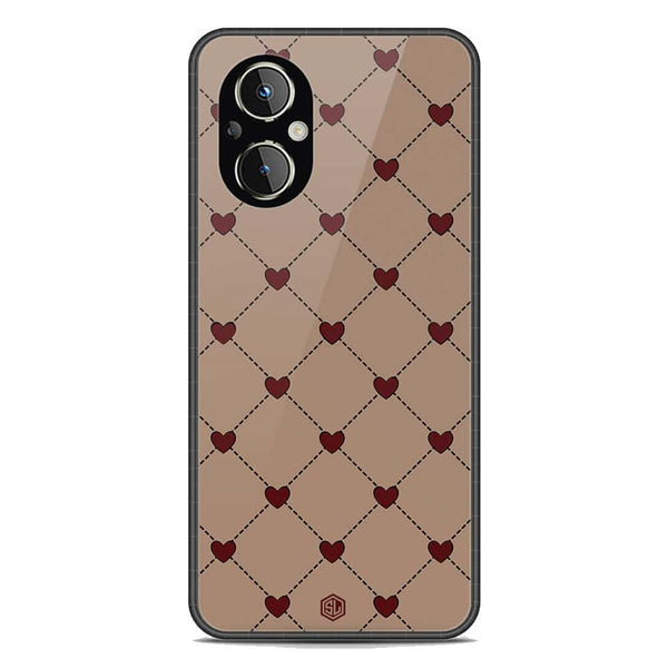 Trending Designs Series Soft Phone Case - Premium Glass Case - Oppo Reno 7 Lite