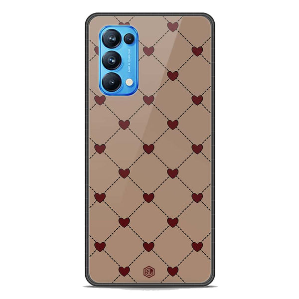 Trending Designs Series Soft Phone Case - Premium Glass Case - Oppo Reno 5 Pro 5G
