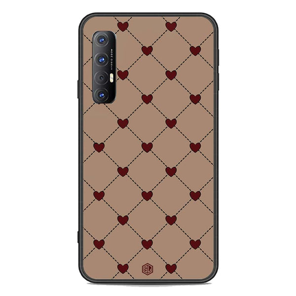 Trending Designs Series Soft Phone Case - Premium Glass Case - Oppo Reno 3 Pro