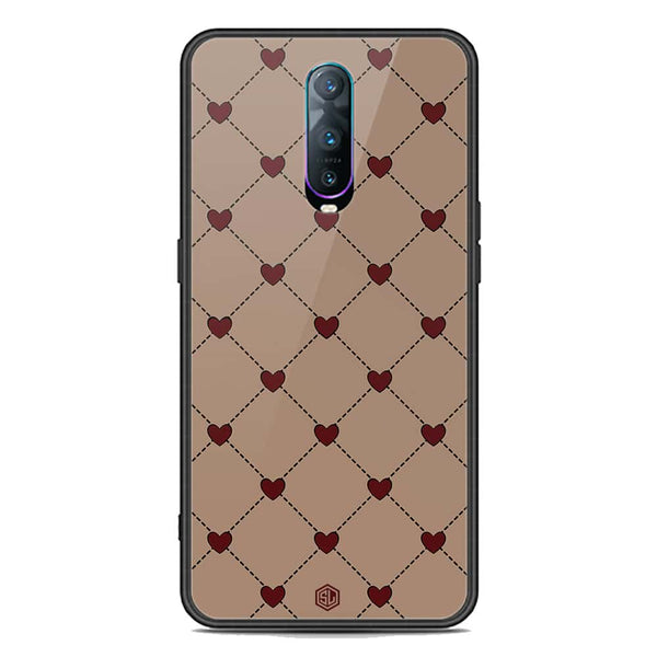Trending Designs Series Soft Phone Case - Premium Glass Case - Oppo R17 Pro