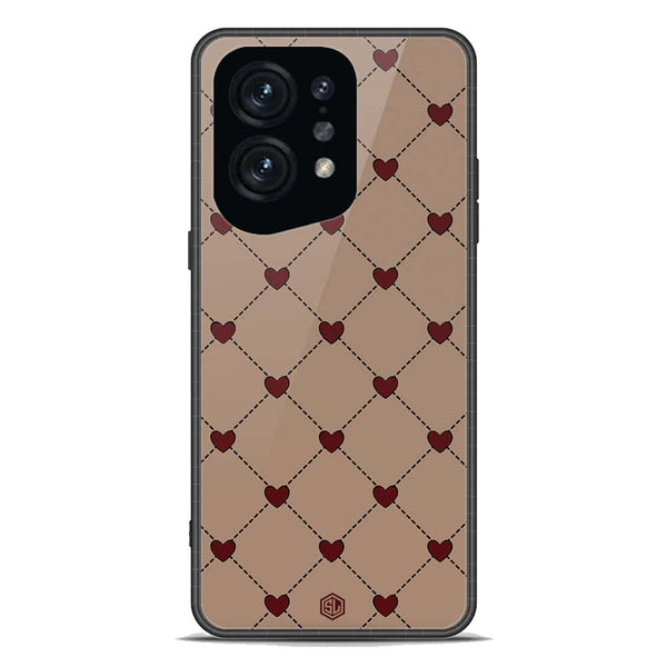 Trending Designs Series Soft Phone Case - Premium Glass Case - Oppo Find X5