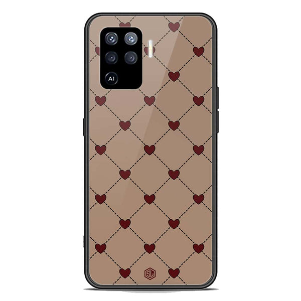 Trending Designs Series Soft Phone Case - Premium Glass Case - Oppo F19 Pro