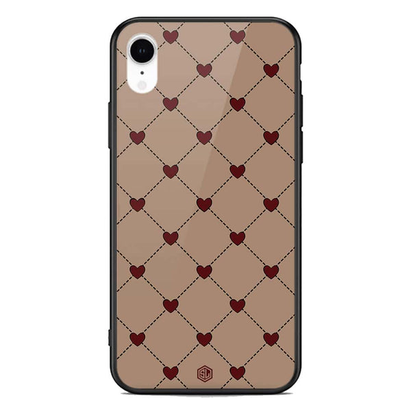 Trending Designs Series Soft Phone Case - Premium Glass Case - iPhone XR