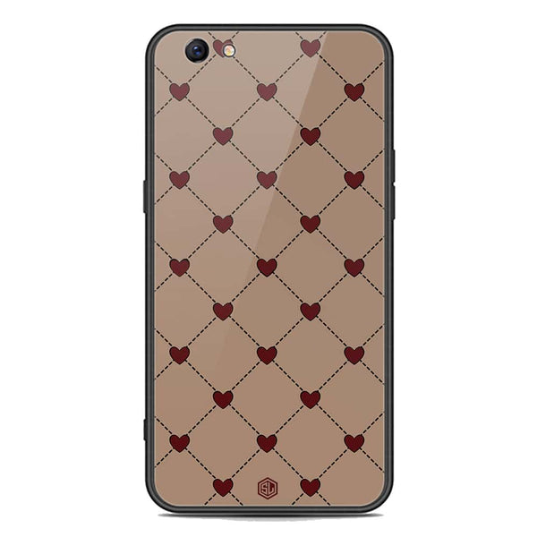 Trending Designs Series Soft Phone Case - Premium Glass Case - Oppo F3 Plus