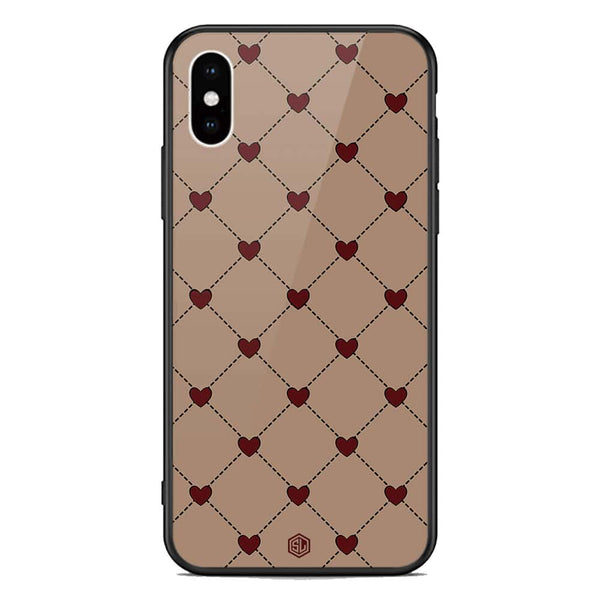 Trending Designs Series Soft Phone Case - Premium Glass Case - iPhone XS Max