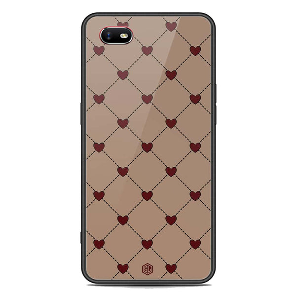 Trending Designs Series Soft Phone Case - Premium Glass Case - Oppo A1k