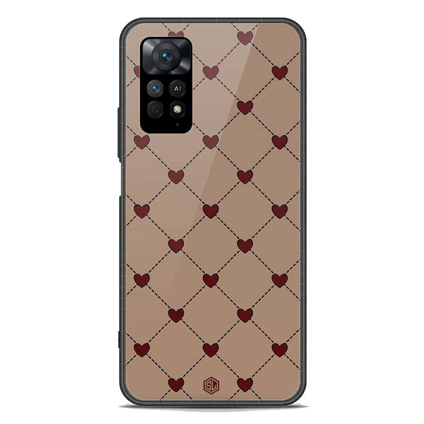 Trending Designs Series Soft Phone Case - Premium Glass Case - Xiaomi Redmi Note 11 Pro