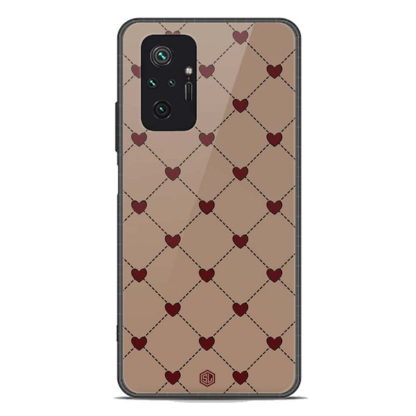 Trending Designs Series Soft Phone Case - Premium Glass Case - Xiaomi Redmi Note 10 Pro Max