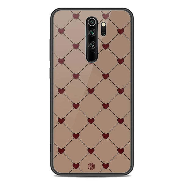 Trending Designs Series Soft Phone Case - Premium Glass Case - Xiaomi Redmi Note 8 Pro