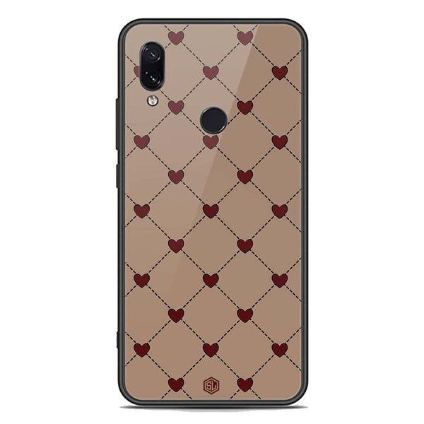 Trending Designs Series Soft Phone Case - Premium Glass Case - Xiaomi Redmi Note 7 Pro