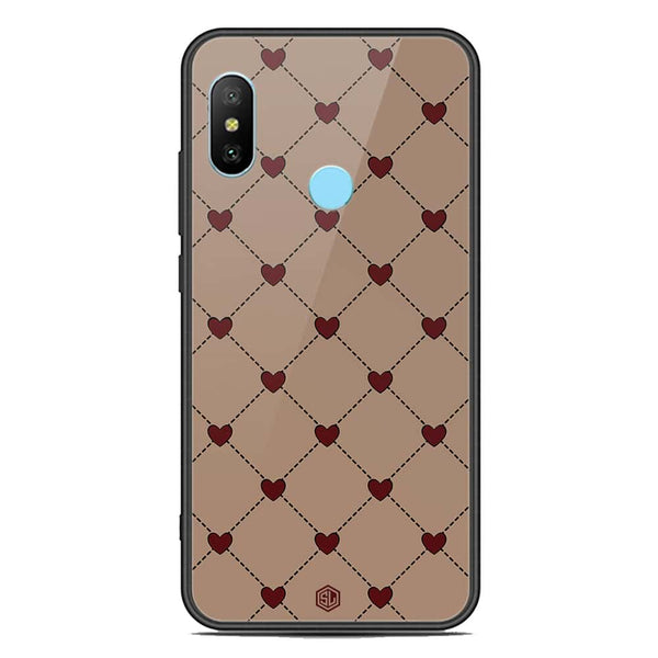 Trending Designs Series Soft Phone Case - Premium Glass Case - Xiaomi Redmi Note 6 Pro