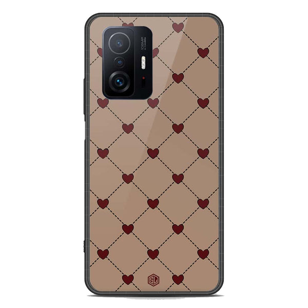 Trending Designs Series Soft Phone Case - Premium Glass Case - Xiaomi 11T Pro