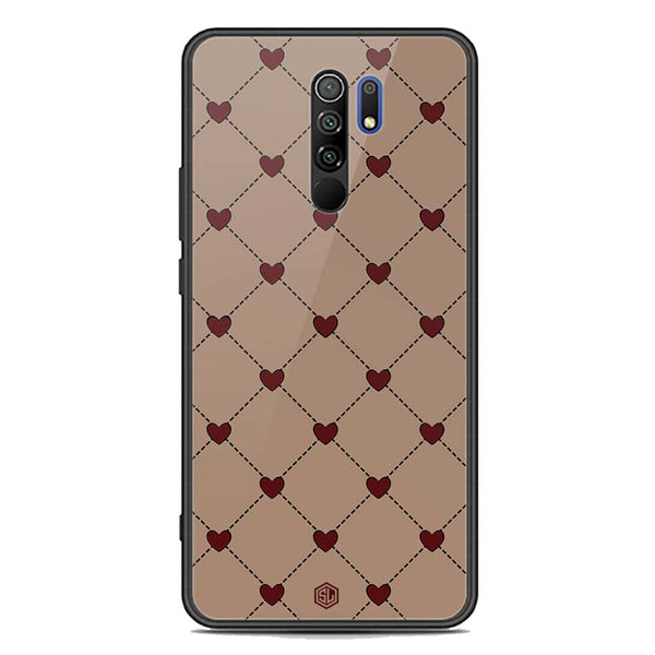 Trending Designs Series Soft Phone Case - Premium Glass Case - Xiaomi Redmi 9 Prime