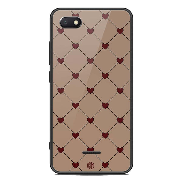 Trending Designs Series Soft Phone Case - Premium Glass Case - Xiaomi Redmi 6A