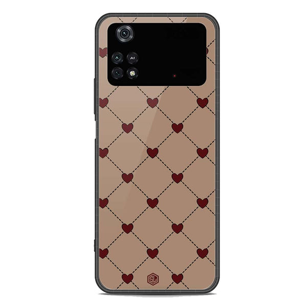 Trending Designs Series Soft Phone Case - Premium Glass Case - Xiaomi Poco M4 Pro 5G