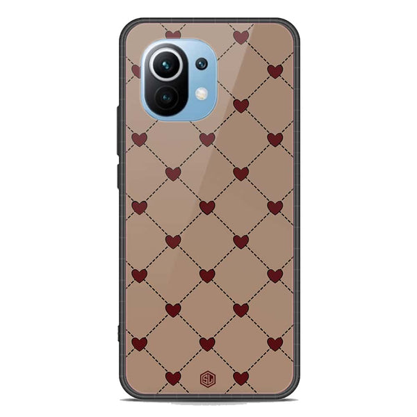 Trending Designs Series Soft Phone Case - Premium Glass Case - Xiaomi Mi 11