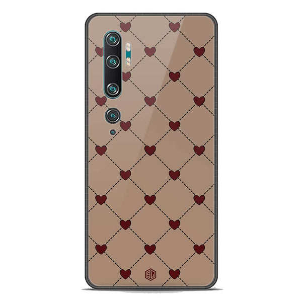 Trending Designs Series Soft Phone Case - Premium Glass Case - Xiaomi Mi Note 10