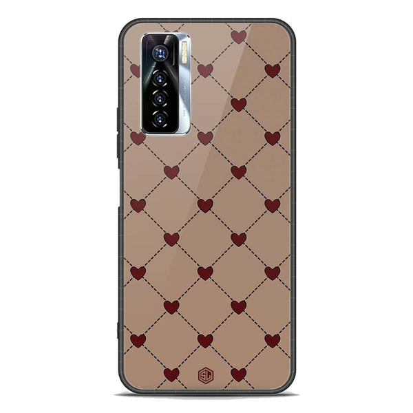 Trending Designs Series Soft Phone Case - Premium Glass Case - Tecno Camon 17 Pro